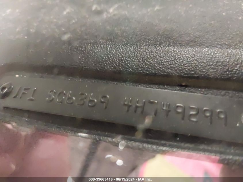 2004 Subaru Forester 2.5X VIN: JF1SG63694H749299 Lot: 39663416