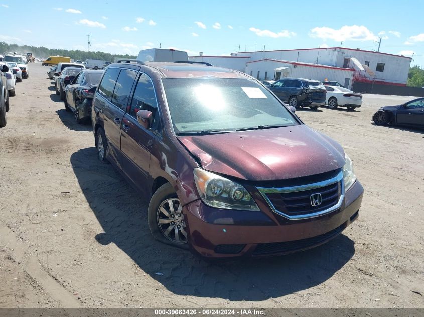 2009 Honda Odyssey Ex-L VIN: 5FNRL38749B002446 Lot: 39663426