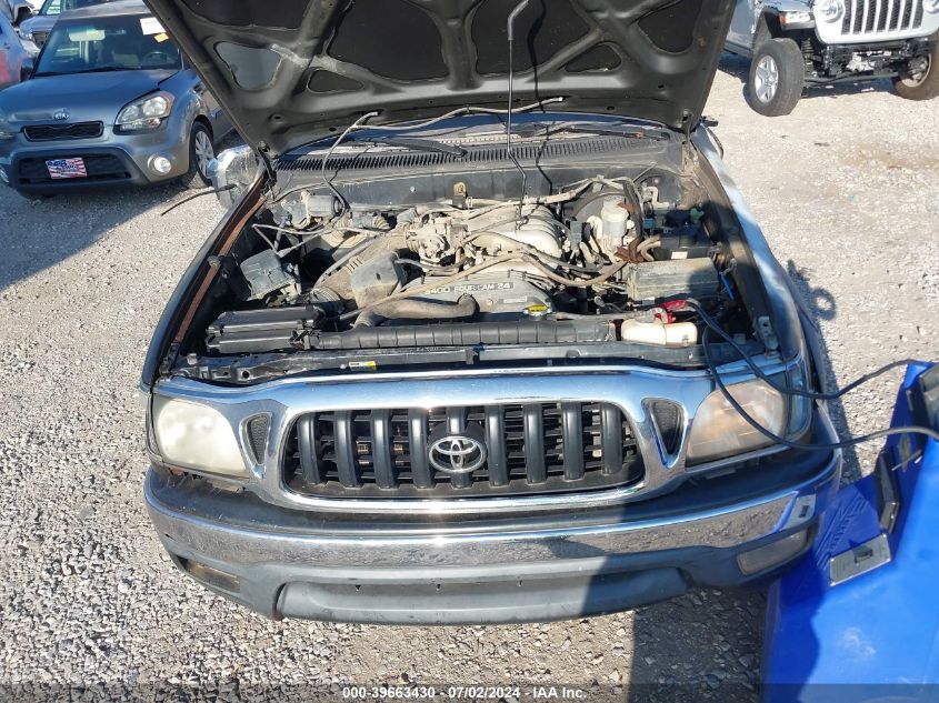 2001 Toyota Tacoma Base V6 VIN: 5TEWN72N51Z864069 Lot: 39663430