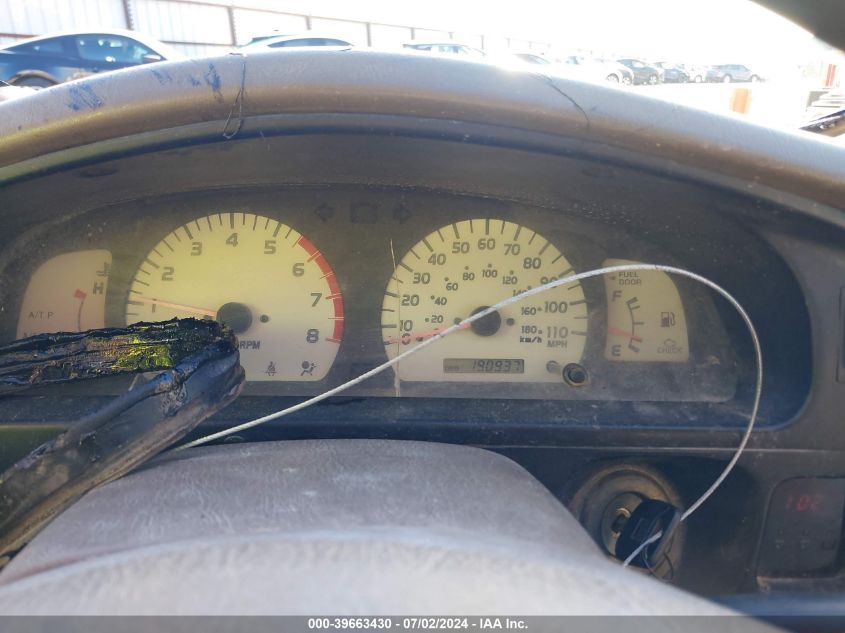 2001 Toyota Tacoma Base V6 VIN: 5TEWN72N51Z864069 Lot: 39663430