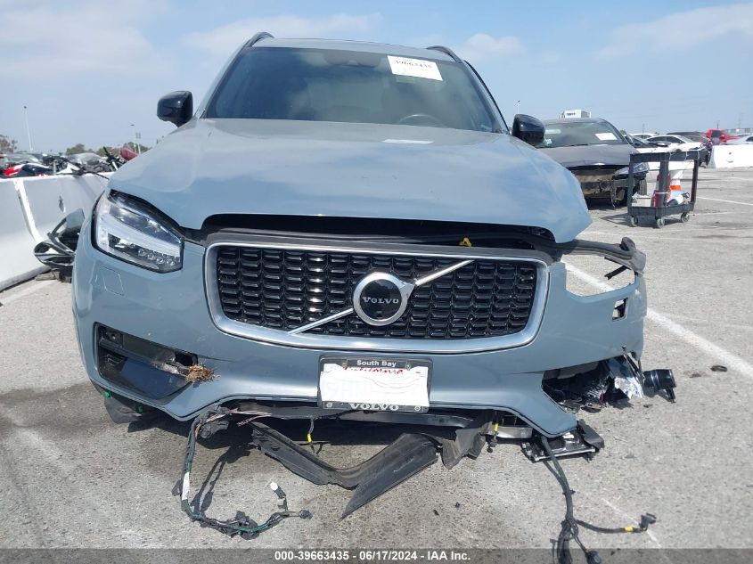 2020 Volvo Xc90 T6 R-Design 7 Passenger VIN: YV4A22PM7L1538757 Lot: 39663435