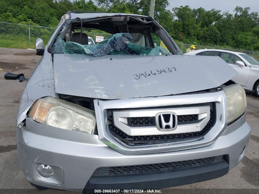 2011 Honda Pilot Touring VIN: 5FNYF3H95BB024112 Lot: 39663437