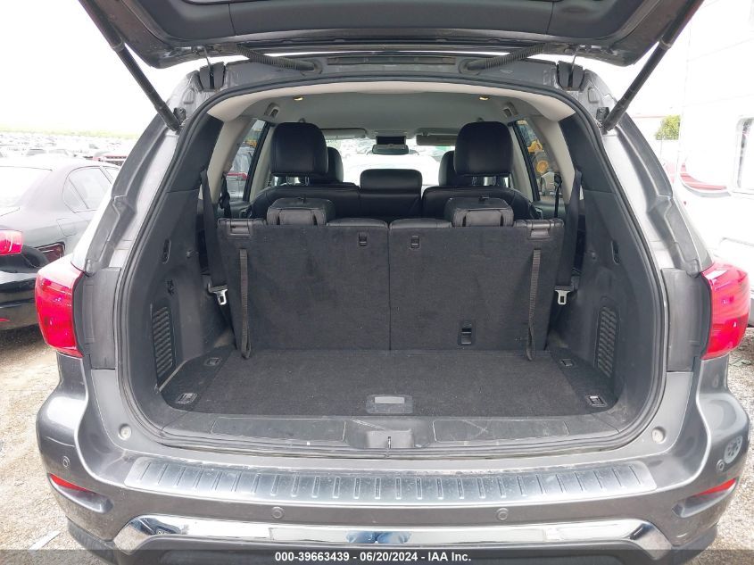 2017 Nissan Pathfinder Sl VIN: 5N1DR2MM3HC655226 Lot: 39663439