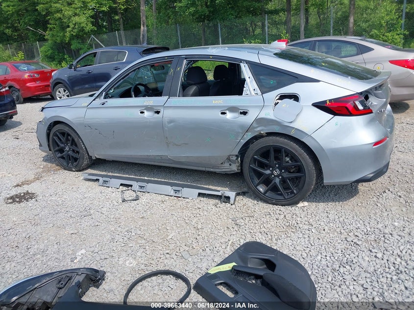 VIN 19XFL2H80NE019170 2022 HONDA CIVIC SPORT