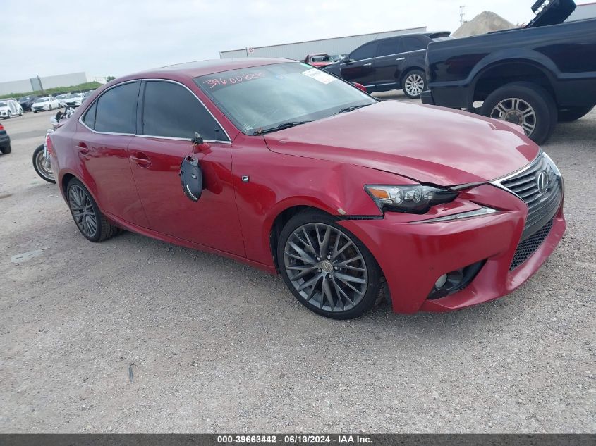 2014 Lexus Is 250 VIN: JTHBF1D27E5016939 Lot: 39663442