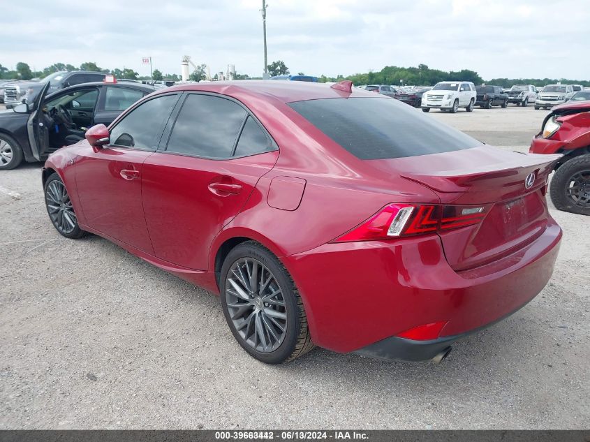 2014 Lexus Is 250 VIN: JTHBF1D27E5016939 Lot: 39663442