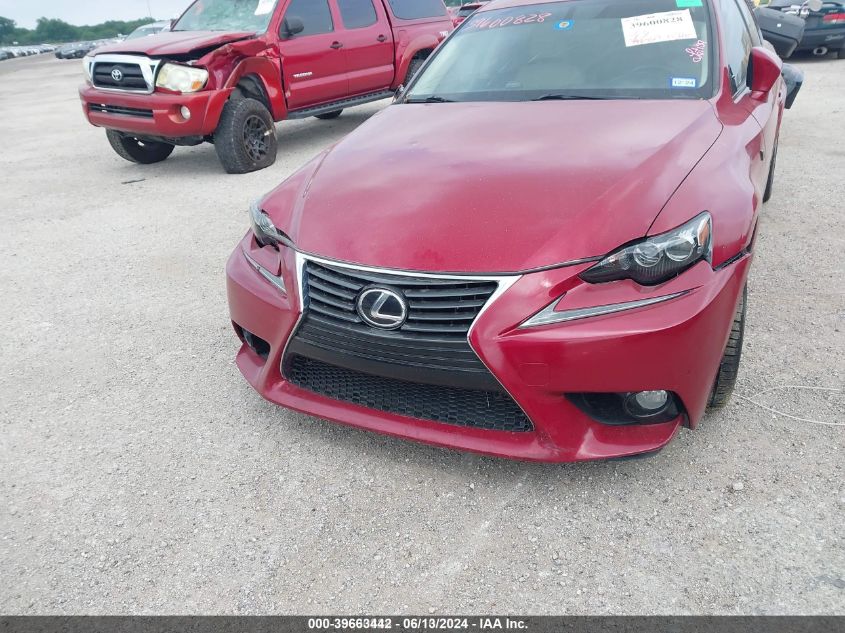 2014 Lexus Is 250 VIN: JTHBF1D27E5016939 Lot: 39663442