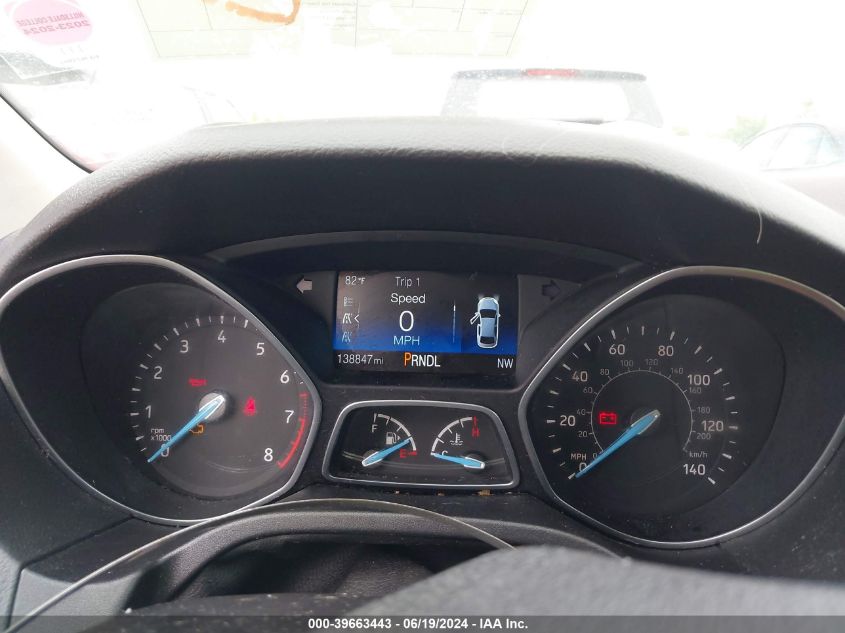 2016 Ford Focus Se VIN: 1FADP3K24GL216350 Lot: 39663443