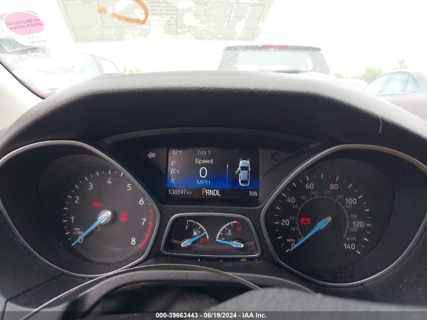 2016 Ford Focus Se VIN: 1FADP3K24GL216350 Lot: 39663443