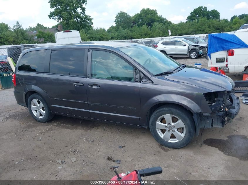 2016 Dodge Grand Caravan Se VIN: 2C4RDGBG9GR184823 Lot: 39663459