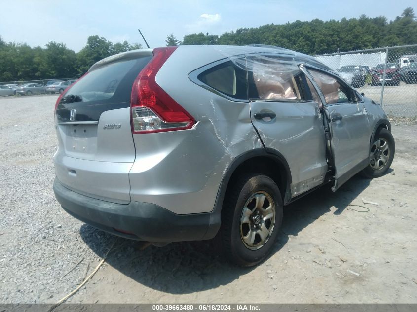 2013 Honda Cr-V Lx VIN: 2HKRM4H32DH609410 Lot: 39663480