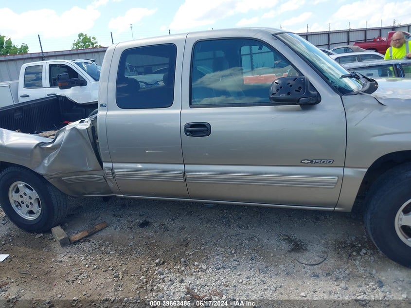 2000 Chevrolet Silverado 1500 Ls VIN: 1GCEK19T8YZ362944 Lot: 39663485