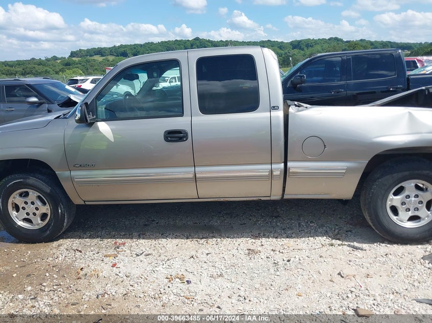 2000 Chevrolet Silverado 1500 Ls VIN: 1GCEK19T8YZ362944 Lot: 39663485