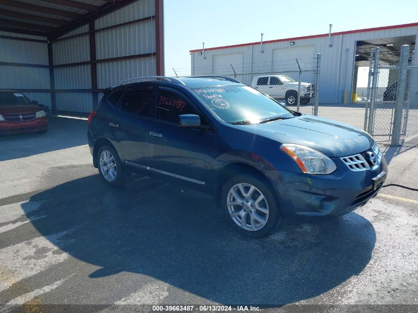 2013 Nissan Rogue Sv W/Sl Pkg VIN: JN8AS5MV2DW627341 Lot: 39663487