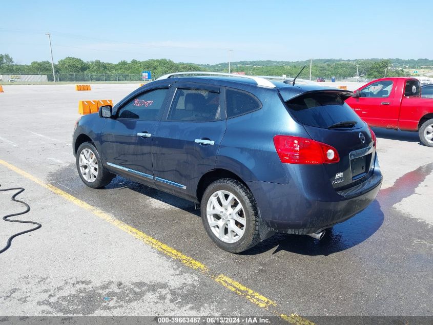 2013 Nissan Rogue Sv W/Sl Pkg VIN: JN8AS5MV2DW627341 Lot: 39663487