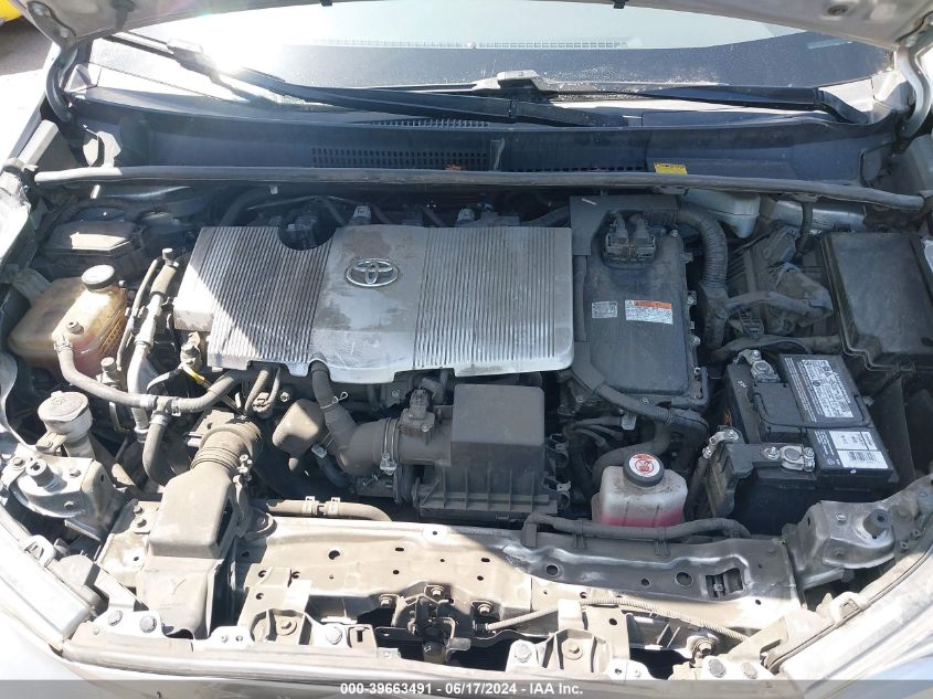 2017 Toyota Prius Two VIN: JTDKBRFU2H3035151 Lot: 39663491