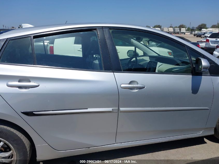 2017 Toyota Prius Two VIN: JTDKBRFU2H3035151 Lot: 39663491