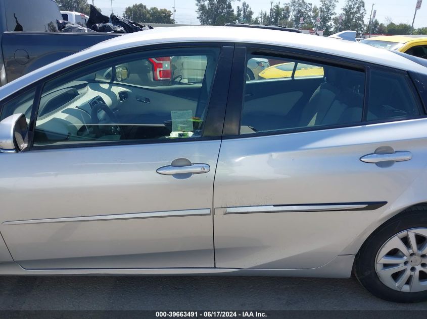 2017 Toyota Prius Two VIN: JTDKBRFU2H3035151 Lot: 39663491