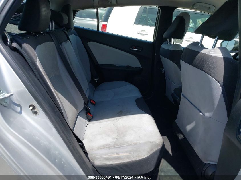 2017 Toyota Prius Two VIN: JTDKBRFU2H3035151 Lot: 39663491