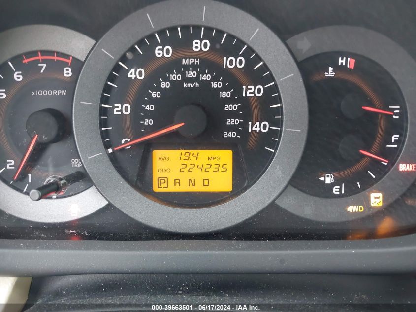 2009 Toyota Rav4 Limited V6 VIN: JTMBK31V99D009929 Lot: 39663501