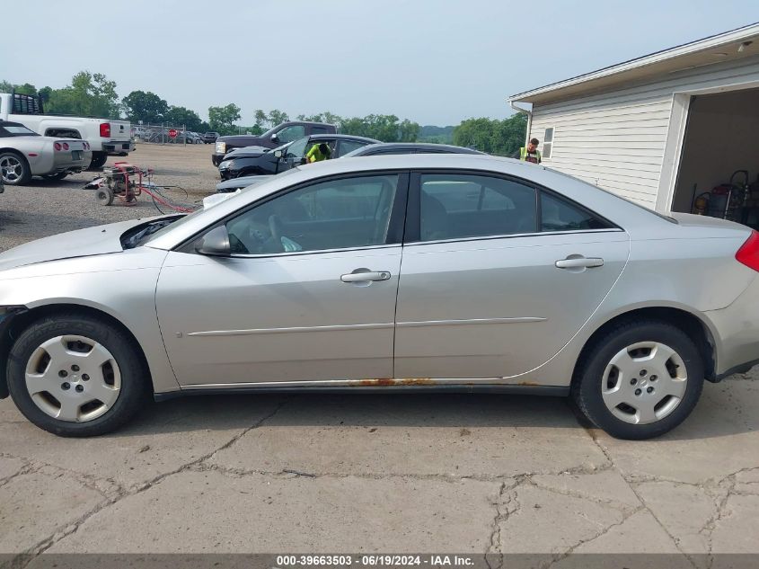 2007 Pontiac G6 Value Leader VIN: 1G2ZF58B974271218 Lot: 39663503