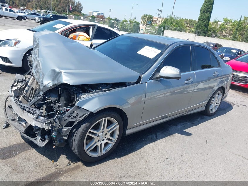 2008 Mercedes-Benz C 350 Sport VIN: WDDGF56X08F042567 Lot: 39663504