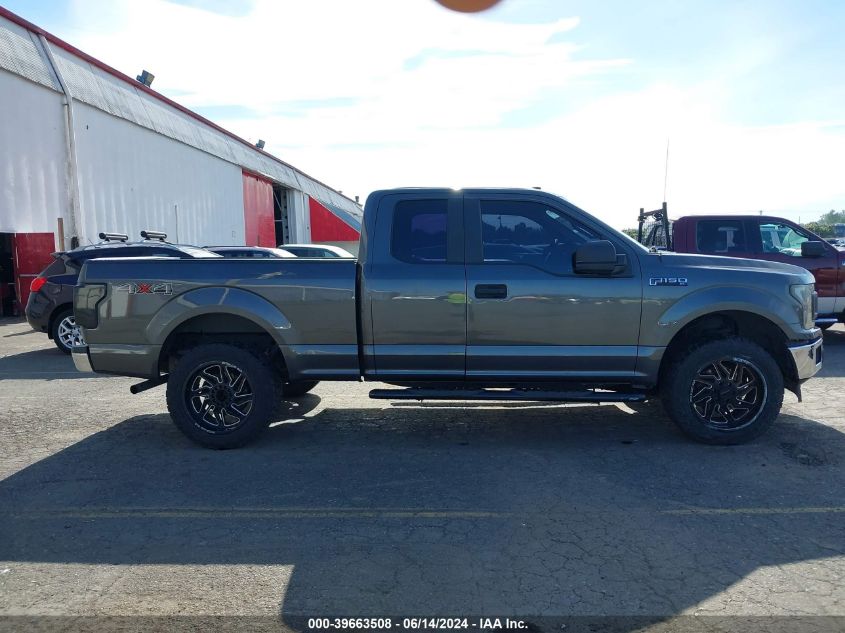 2018 Ford F-150 Xl VIN: 1FTEX1EB1JKD87956 Lot: 39663508