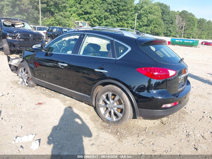 2011 Infiniti Ex35 Journey VIN: JN1AJ0HRXBM850091 Lot: 39663517