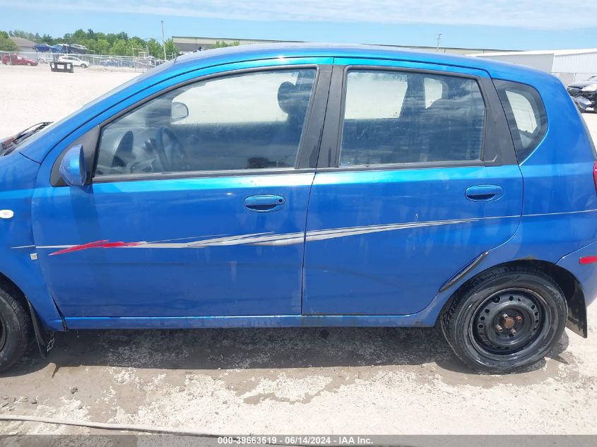 2007 Chevrolet Aveo 5 Ls VIN: KL1TD66637B691787 Lot: 39663519