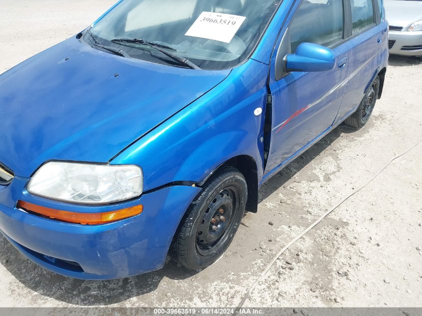 KL1TD66637B691787 2007 Chevrolet Aveo 5 Ls