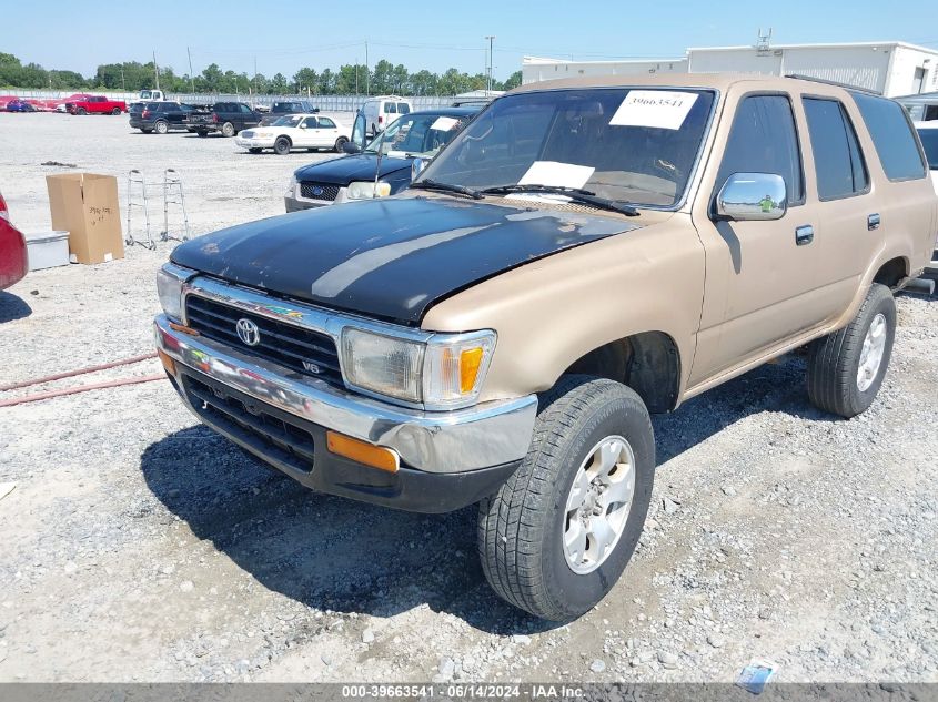 1995 Toyota 4Runner Vn29 Sr5 VIN: JT3VN29VXS0046332 Lot: 39663541