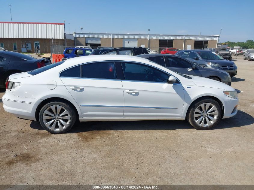 2012 Volkswagen Cc Sport VIN: WVWMP7AN5CE516538 Lot: 39663543