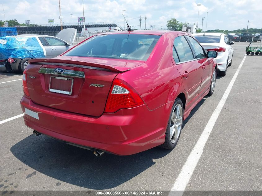 2011 Ford Fusion Sport VIN: 3FAHP0KC2BR111647 Lot: 39663556