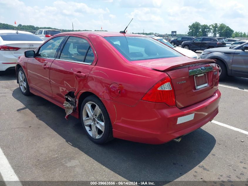 2011 Ford Fusion Sport VIN: 3FAHP0KC2BR111647 Lot: 39663556