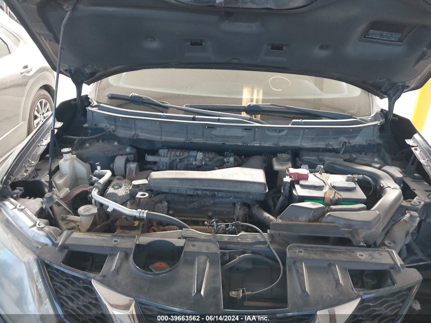 2015 Nissan Rogue S/Sl/Sv VIN: KNMAT2MT7FP540666 Lot: 39663562