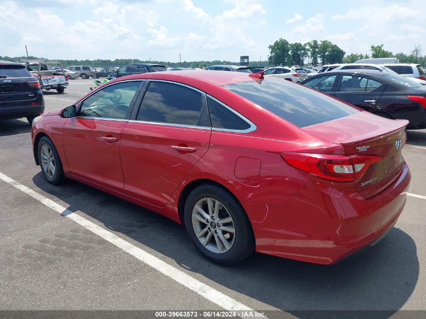 2017 Hyundai Sonata VIN: 5NPE24AF0HH470778 Lot: 39663573