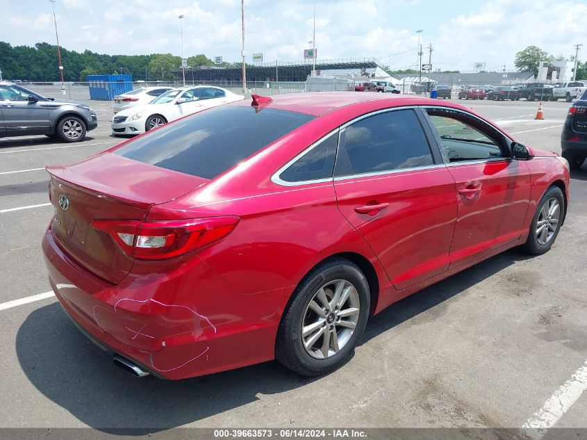 2017 Hyundai Sonata VIN: 5NPE24AF0HH470778 Lot: 39663573