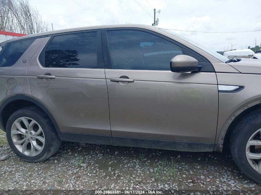 2017 Land Rover Discovery Sport Hse VIN: SALCR2BG8HH662181 Lot: 39663581