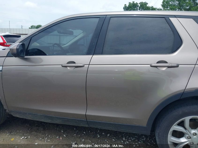 2017 Land Rover Discovery Sport Hse VIN: SALCR2BG8HH662181 Lot: 39663581