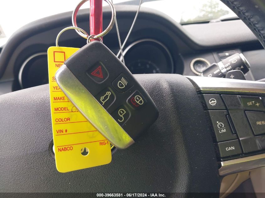 2017 Land Rover Discovery Sport Hse VIN: SALCR2BG8HH662181 Lot: 39663581