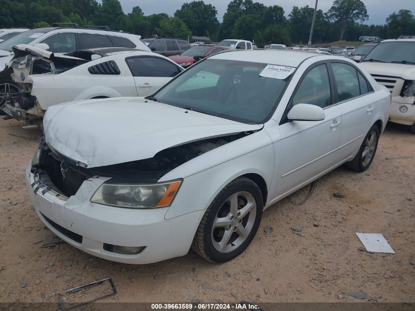 5NPEU46FX7H162535 2007 Hyundai Sonata Limited/Se V6