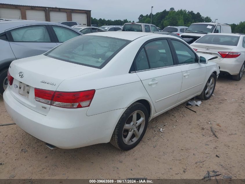 5NPEU46FX7H162535 2007 Hyundai Sonata Limited/Se V6