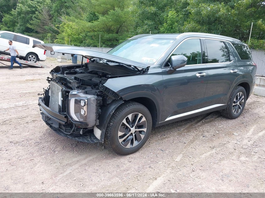 VIN KM8R2DHE1MU287447 2021 HYUNDAI PALISADE SEL