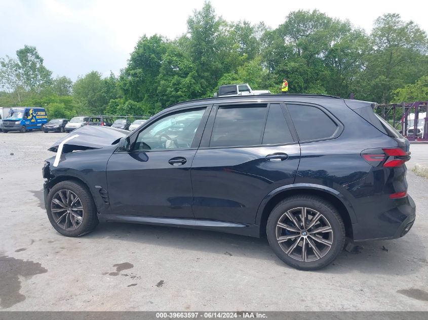 2025 BMW X5 xDrive40I VIN: 5UX23EU07S9W32952 Lot: 39663597