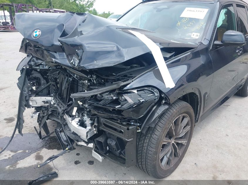 2025 BMW X5 xDrive40I VIN: 5UX23EU07S9W32952 Lot: 39663597
