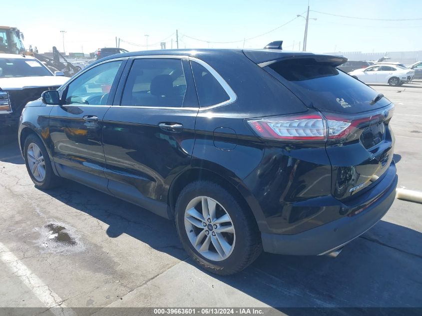 2017 Ford Edge Sel VIN: 2FMPK3J92HBB94916 Lot: 39663601