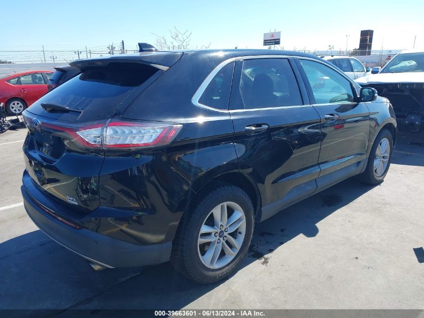 2017 Ford Edge Sel VIN: 2FMPK3J92HBB94916 Lot: 39663601