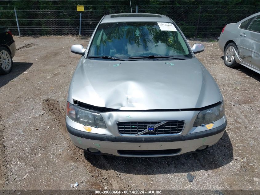 2002 Volvo S60 T5 VIN: YV1RS53D622110274 Lot: 39663604