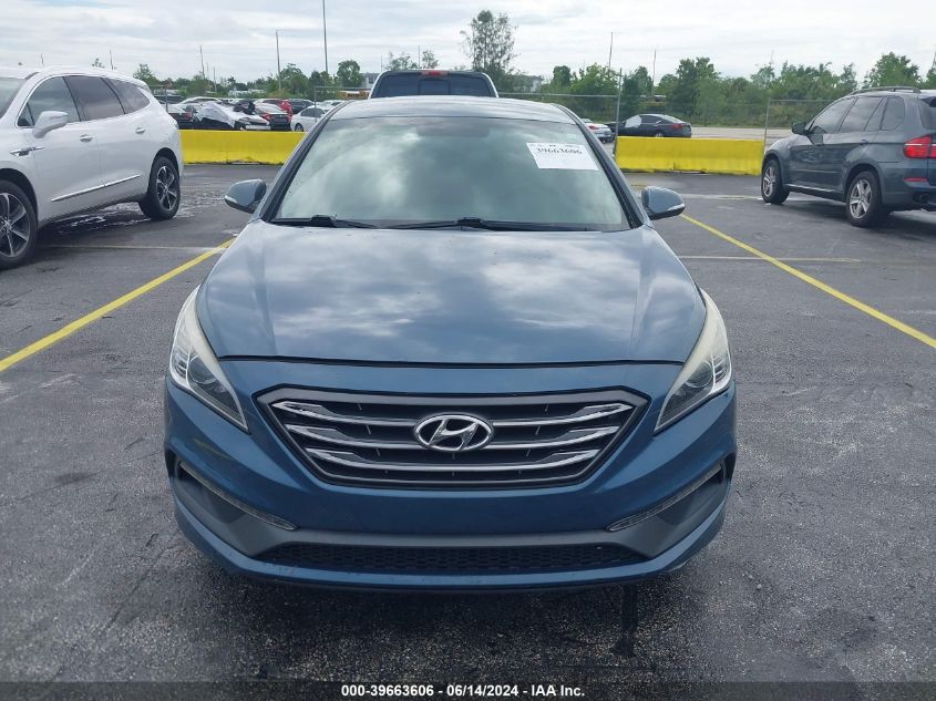 2016 Hyundai Sonata Sport VIN: 5NPE34AF7GH323269 Lot: 39663606