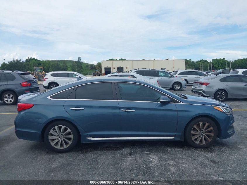 2016 Hyundai Sonata Sport VIN: 5NPE34AF7GH323269 Lot: 39663606